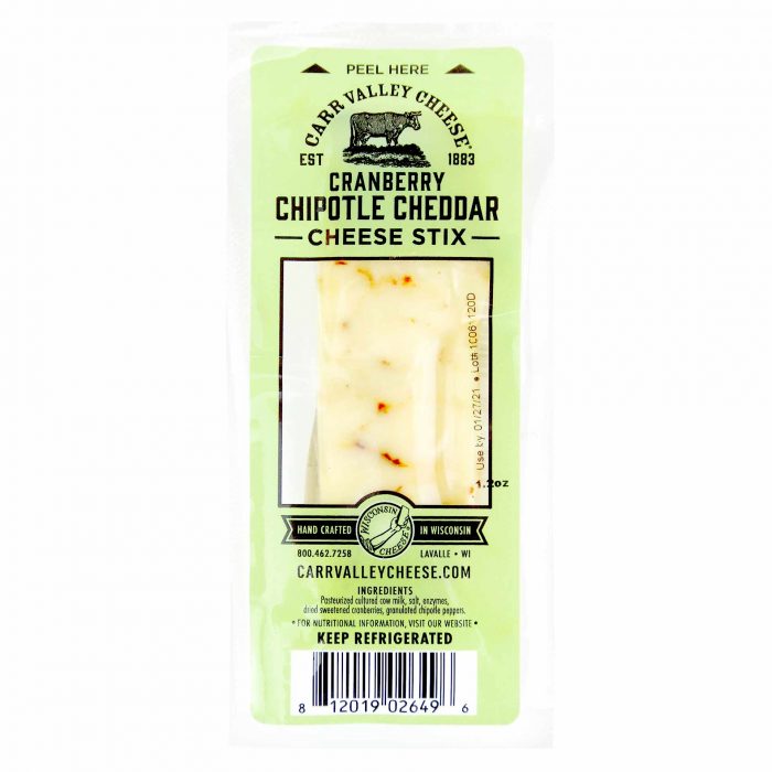 Carr Valley Cheese Cranberry Chipotle Cheddar Cheese