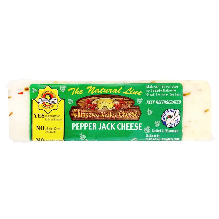 Chippewa Valley Cheese Pepper Jack Cheese