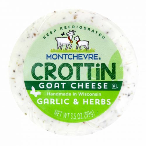 Montchevre Crottin Goat Cheese Garlic Herbs