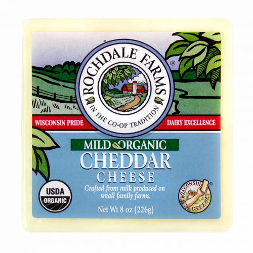 Rochdale Farms Organic Mild Cheddar Cheese