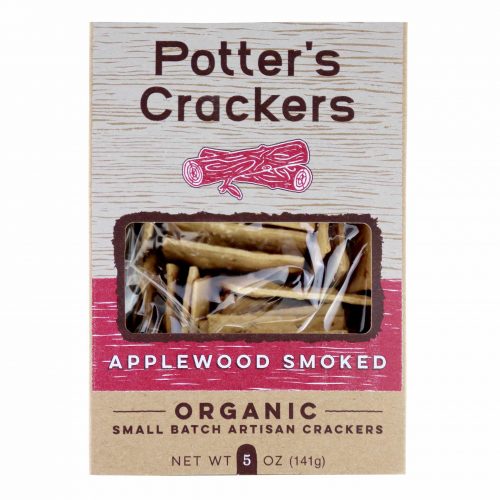 Potters Crackers Applewood Smoked Crackers