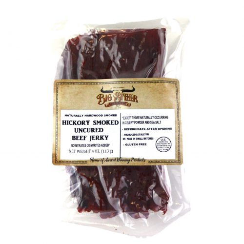 Big Steer Meats Hickory Smoked Uncured Beef Jerky