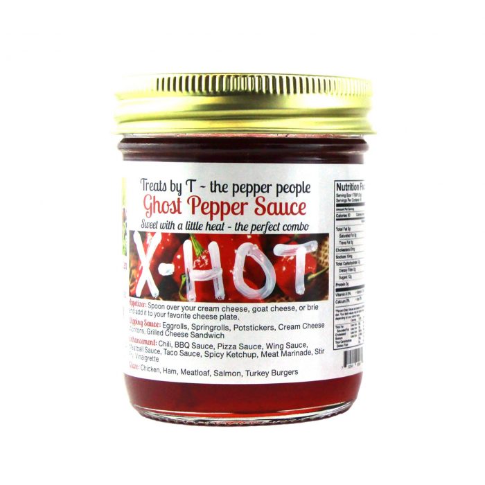 Treats By T Ghost Pepper Sauce X Hot