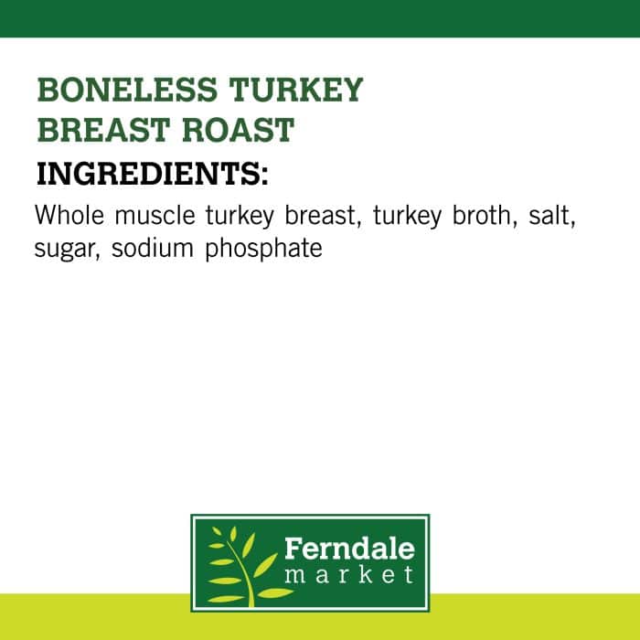 Turkey Boneless Breast Roast Ingredients