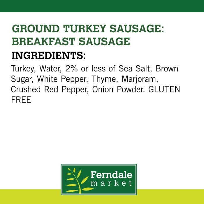 Ground Turkey Sausage Breakfast Sausage Ingredients