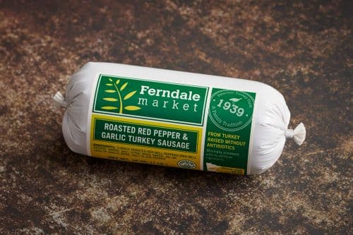 Roasted Red Pepper And Garlic Turkey Sausage - Ferndale Market